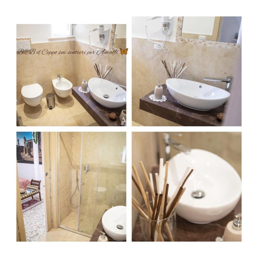 Il Ceppo Sui Sentieri Per Amalfi Bed & Breakfast Pimonte Bagian luar foto